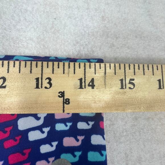 Vineyard Vines Womens All Over Whale Print Performance Leggings M Capri Athletic - Picture 6 of 9